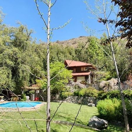 San José de Maipo Casa De Montana Inmersa En Bosque Nativo المظهر الخارجي الصورة