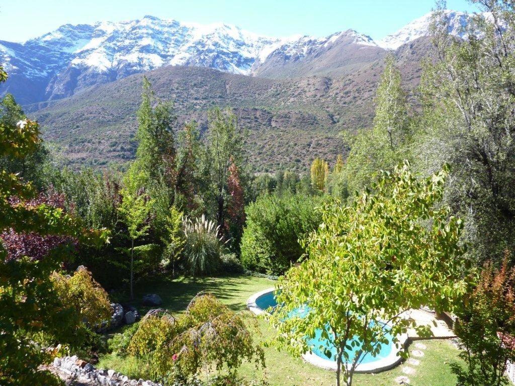 San José de Maipo Casa De Montana Inmersa En Bosque Nativo المظهر الخارجي الصورة