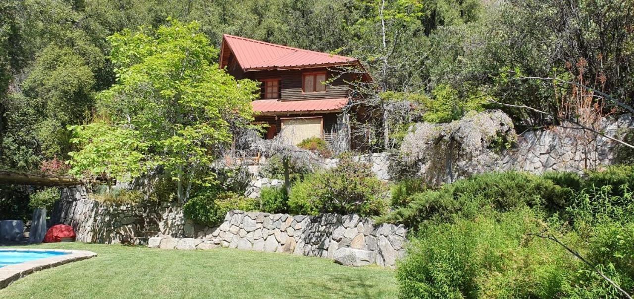 San José de Maipo Casa De Montana Inmersa En Bosque Nativo المظهر الخارجي الصورة