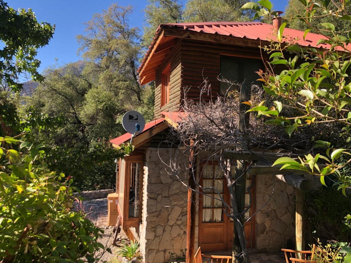 San José de Maipo Casa De Montana Inmersa En Bosque Nativo المظهر الخارجي الصورة