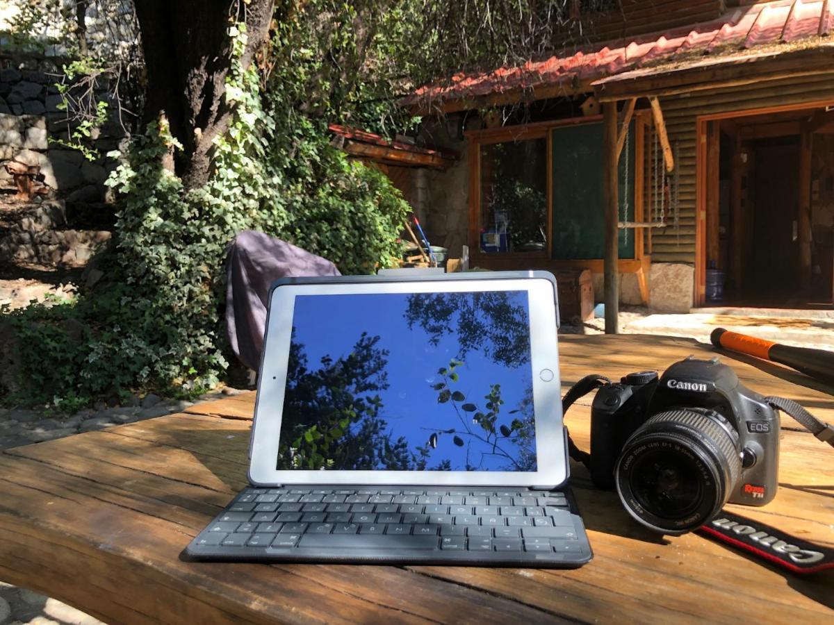 San José de Maipo Casa De Montana Inmersa En Bosque Nativo المظهر الخارجي الصورة