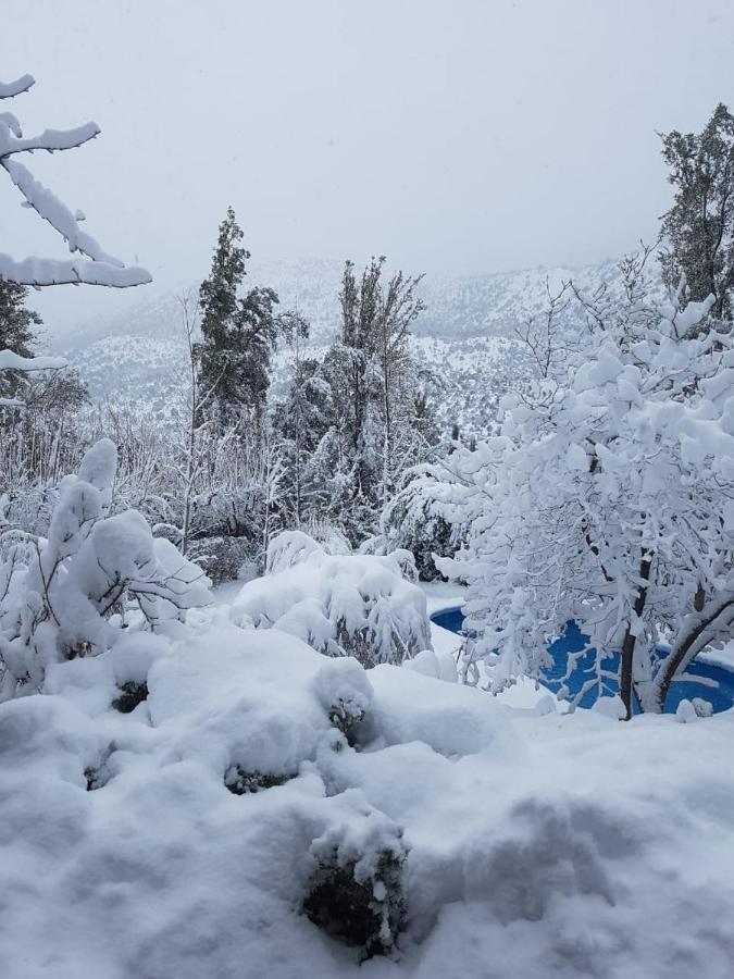 San José de Maipo Casa De Montana Inmersa En Bosque Nativo المظهر الخارجي الصورة